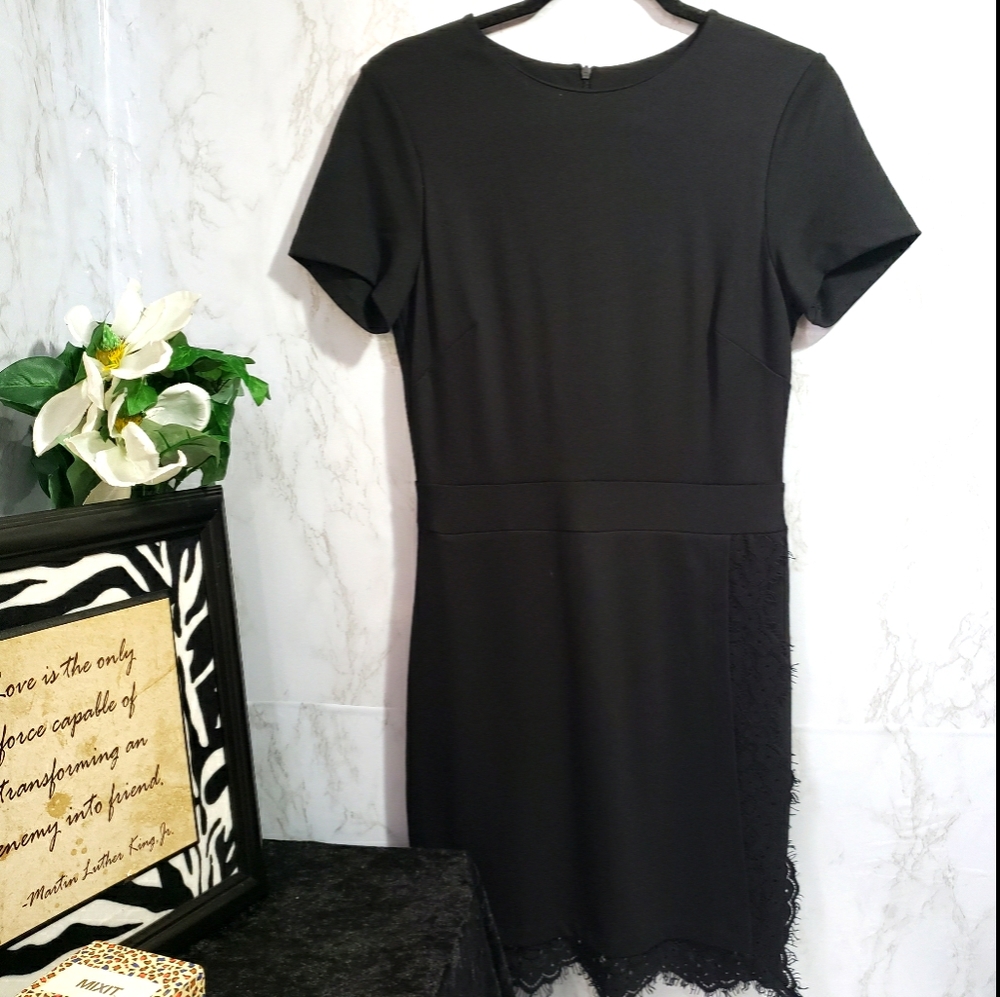 French Connection Lula Stretch Lace Dress